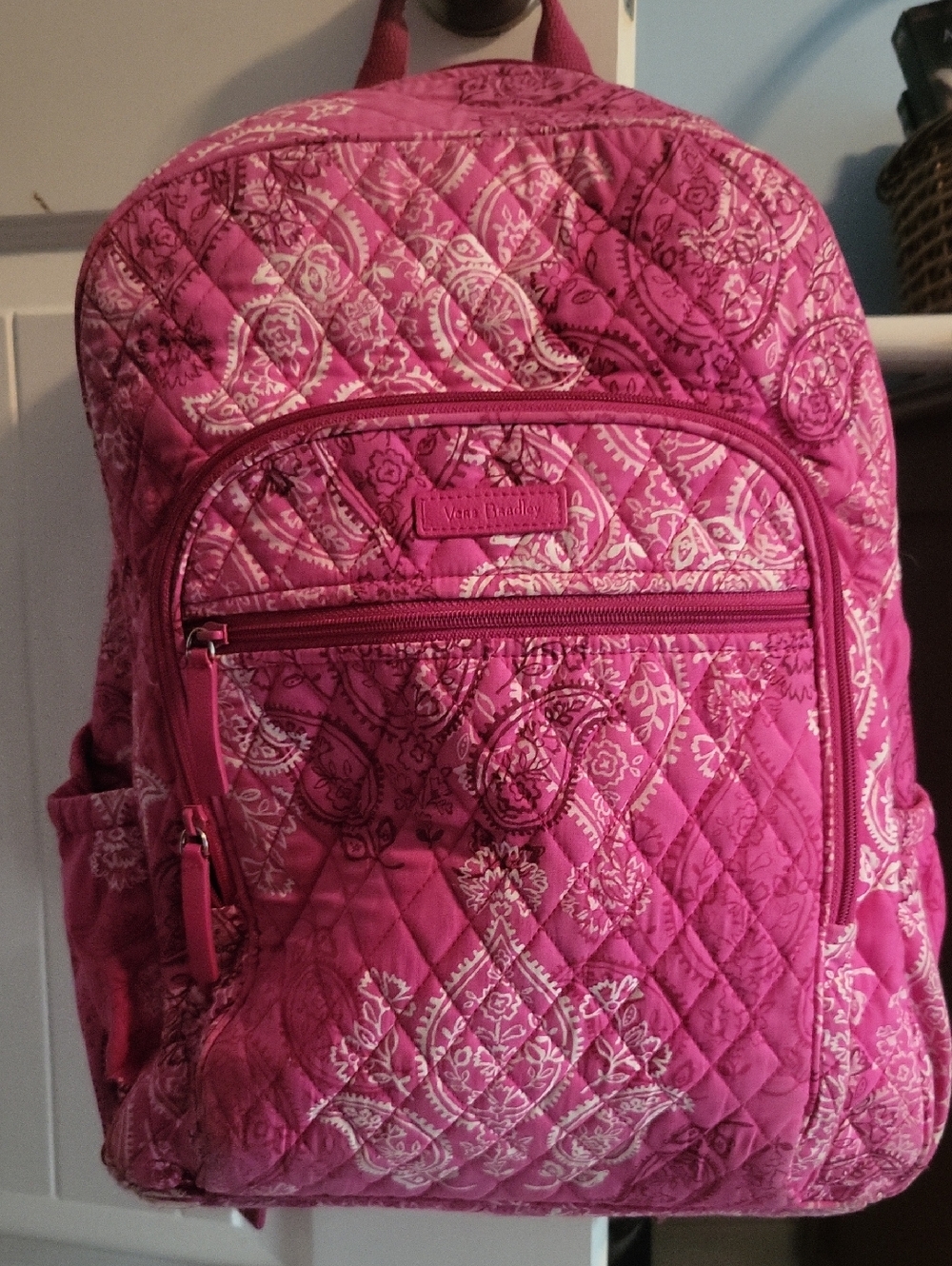 Pink Vera Bradley Backback